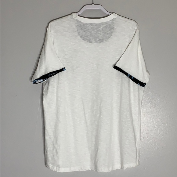 Free Planet Cuff Sleeve palm tree pocket xl T-shirt short sleeve nwot - Picture 2 of 6